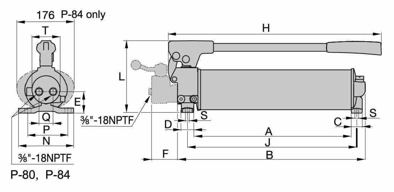 Bomba Manual P-80 - Imagen 2